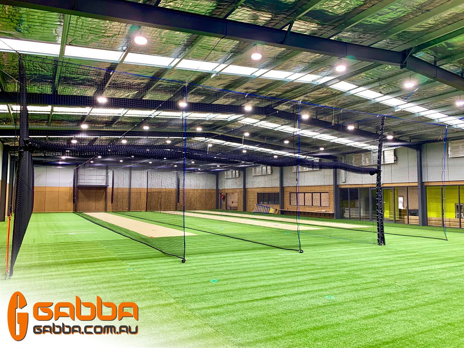 Indoor Cricket Net Installation — image 2
