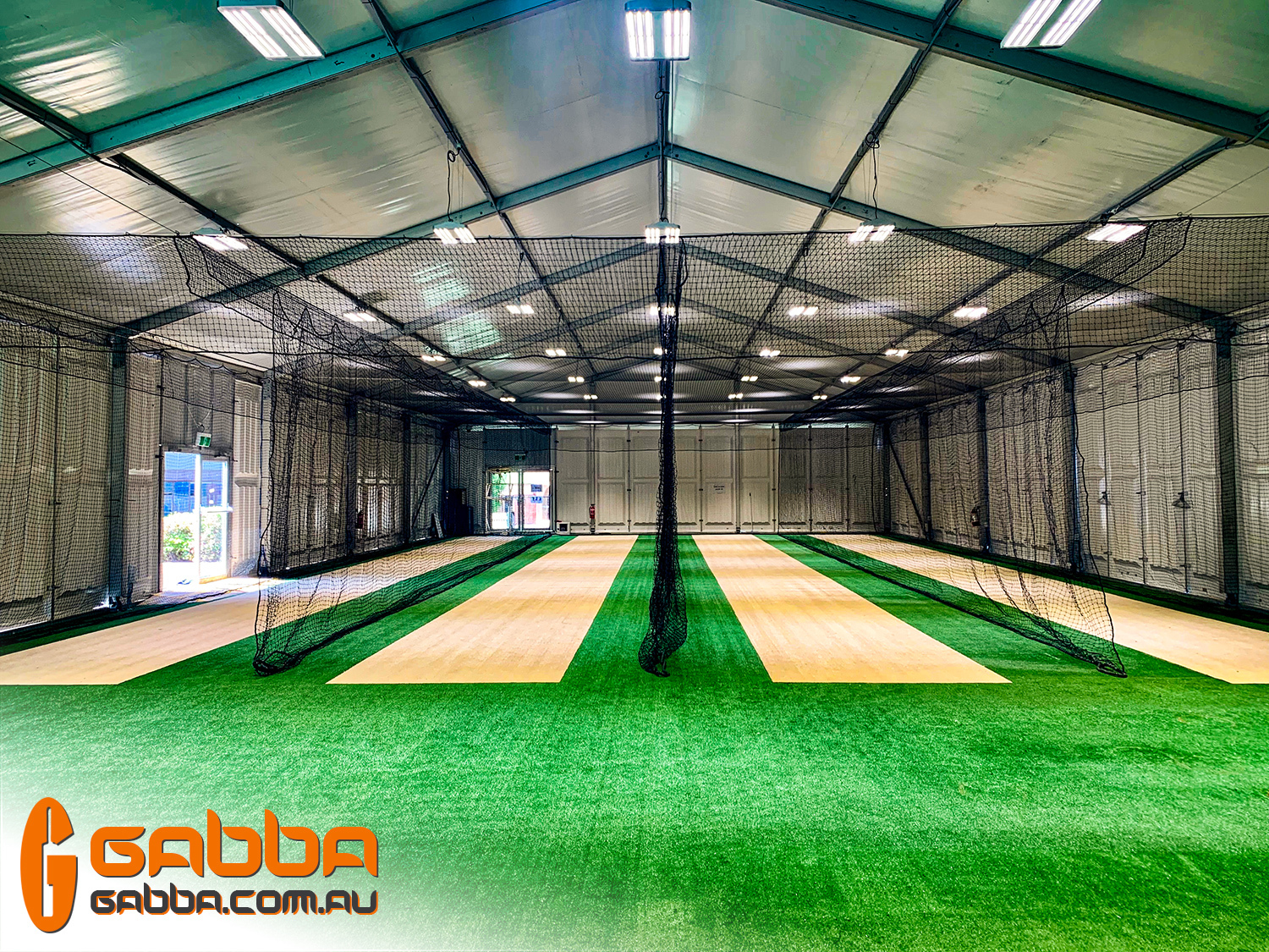 Indoor Cricket Net Installation — image 3