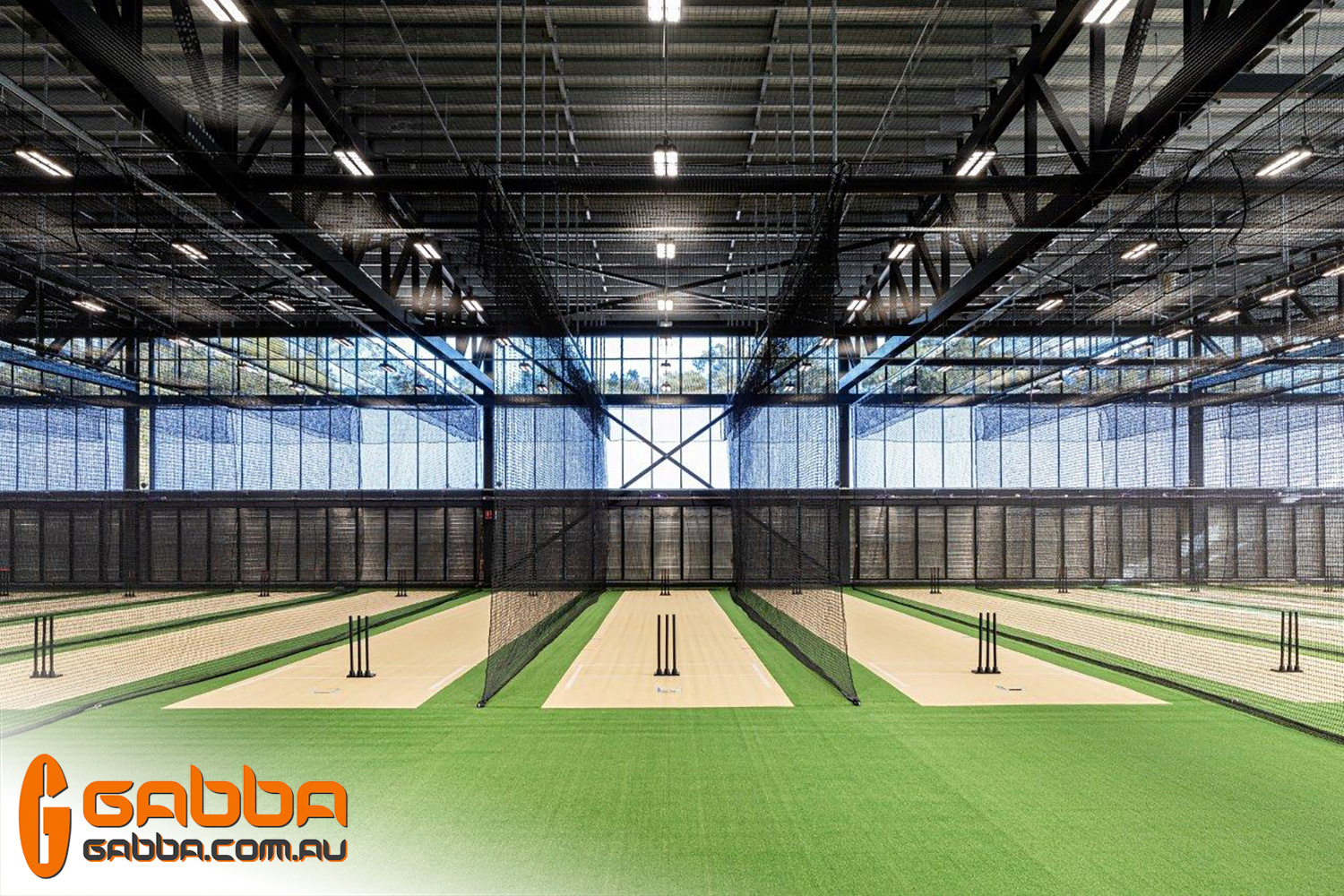 Indoor Cricket Net Installation — image 4